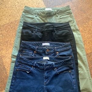 Lot of 4 Ann Taylor / Loft Women’s Jeans size 4